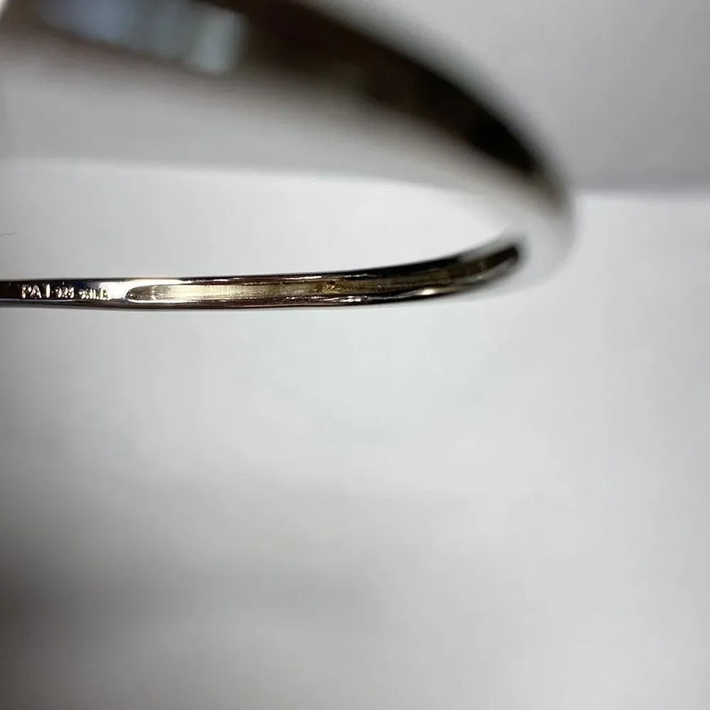Lab created sapphire bracelet - Picture 6 of 6